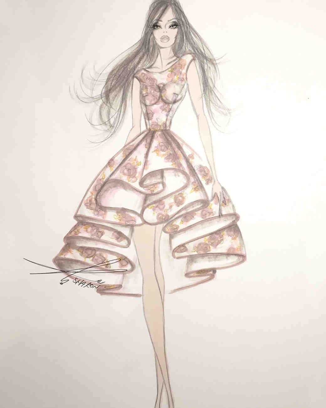 Fashion designs sketches dresses 2017 Fashion designs sketches dresses 2017
